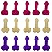 24 Pack Bachelorette Party Drinking Straws for Girls Night Out Bachelor Supplies Favors Party Gift Idea (Colorful Straws 24 Pack with 1 pack Confetti)