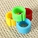 100pcs Bird Rings Leg Bands for Pigeon Parrot Finch Canary Hatch Poultry Rings