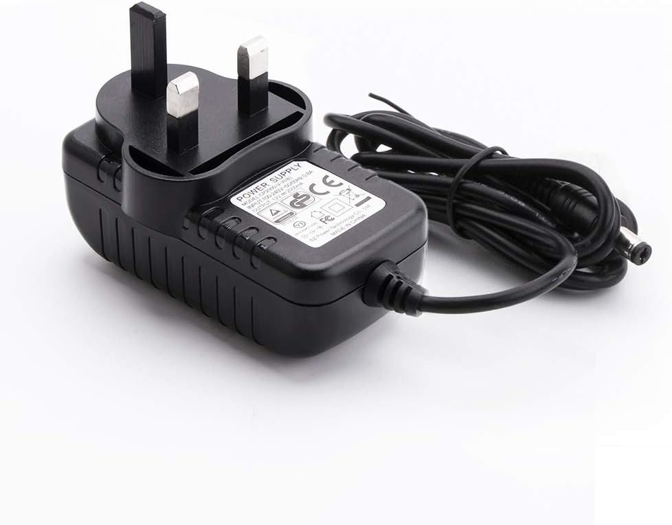 Ustellar LED Strip Light Power Supply Adapter DC 12V, 2A, AC 100-240V to DC 12V Transformers, Power Supply for 2835/3528/5050 LED Light Strips, LED Tape, 24W Max, 12 Volt 2 Amp Power Adaptor