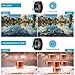 Phone Camera Lens,7 in 1 Cell Phone Lens Kit -120°Wide Angle Lens,Macro Lens,198°Fisheye Lens,Starburst Lens,2X telephoto,CPL,6 Kaleidoscope,Clip-On Compatible iPhone Samsung and Most Smartphone