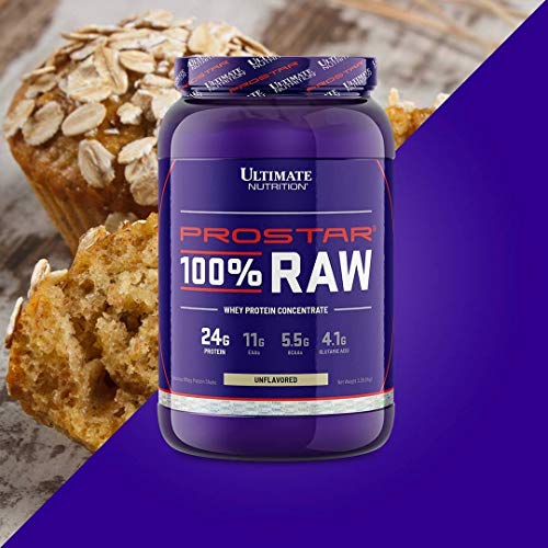 Ultimate Nutrition Prostar 100% Raw Natural Unflavored Whey Protein Powder with 24 Grams of Protein with No Artificial Sweeteners, 33 Servings - Thumbnail 6