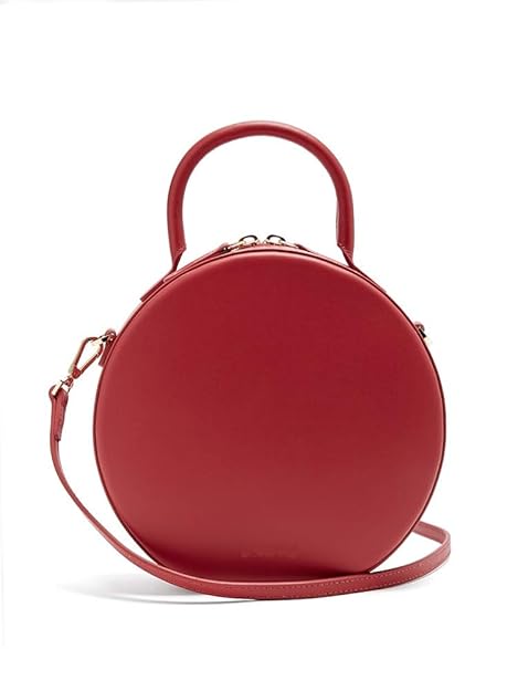 red round purse