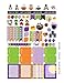 Halloween Sampler Monthly Planner Stickers Labels Compatible with Erin Condren Vertical Life Planner