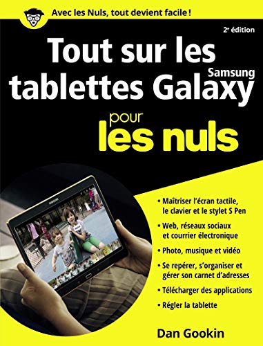Tout sur les tablettes Samsung Galaxy pour les nuls by