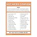 Knock Knock 12097 Nifty Note Pad, Hot Mess Citation