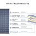 HOSUKKO Weighted Blanket Adult 48''x72'', 15lbs for 140-180lbs Individual,Twin Size Bed Weighted 2.0 Heavy Blanket 100% New Cotton with Glass Beads Grey for Adults, Youths