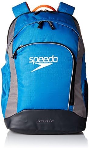 Speedo Sonic Backpack, Imperial Blue/Darkgull Grey, 25-Liter by Speedo