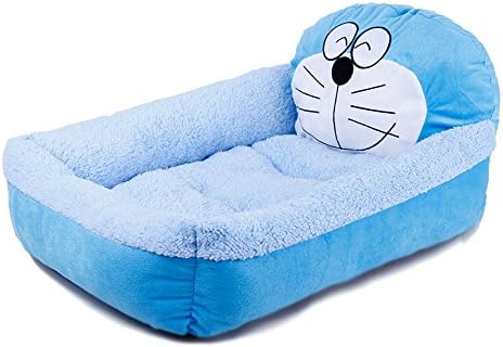 NERBEY Luxury Shag Fuax Fur Donut Cuddler (Multiple Sizes) –Round Donut Cat and Dog Cushion Bed,Self-Warming and Cozy for Improved Sleep