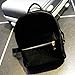 VIASA Women Gold Velvet Small Backpack School Book Shoulder Bag(Black)