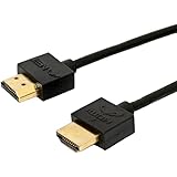 NEET&reg; - Ultra Slim HDMI Cable - 1m - High Speed HDMI with Ethernet - 36 AWG - 1080p, 3D, 4k, PS4, XBox One, Sky HD *** LIFETIME CABLE WARRANTY ***