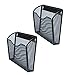 Wall File Folder Set of 2 – Wall Mounted Hanging File Folders – Perfect Organizer for Home or Office