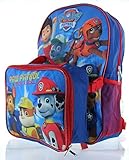 Paw Patrol Doggy Heroes Backpack with Lunchbox - blue/red, one size