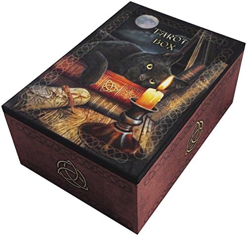 Wooden Tarot/Jewellery/Trinket Box ~ THE WITCHING HOUR (Lisa Parker)