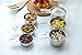 Rorence 18-8 Stainless Steel One-piece Measuring Cups Set of 6