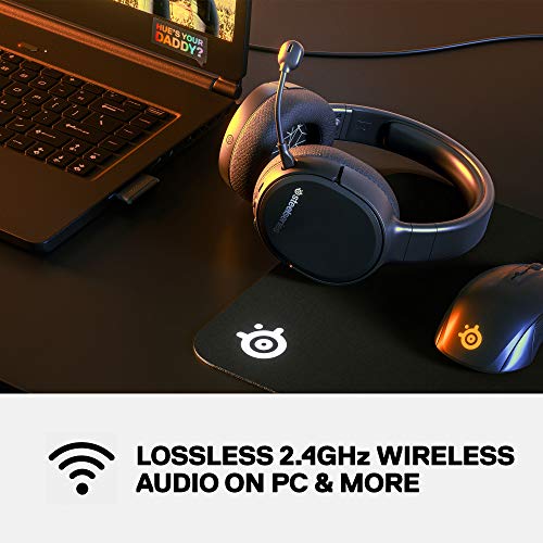 SteelSeries Arctis 1 Wireless Gaming Headset - USB-C - Detachable Clearcast Microphone - for PC, PS4 - //medicalbooks.filipinodoctors.org