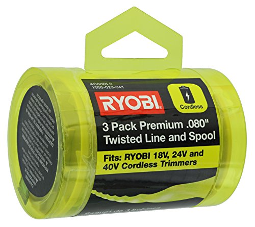3 Ryobi+AC80RL3+Replacement+Cordless+Trimmers