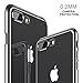 iPhone 8 Plus Case, iPhone 7 Plus Case, CASEKOO Ultra Thin Slim Clear Case Flexible Soft TPU Bumper Protective Cover for iPhone 8 Plus (2017) /iPhone 7 Plus (2016) - Black