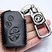 Romeo's Memory Key Fob Cover Case Jacket Keyless Clicker Remote Smart Key Holder Chain Keychain for Lexus GS430 GS300 IS350 IS250