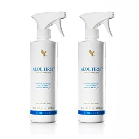 2x Aloe First Spray Aloe Vera Feuchtigkeitsspray Gel - Forever Living FLP - Aloe Shop