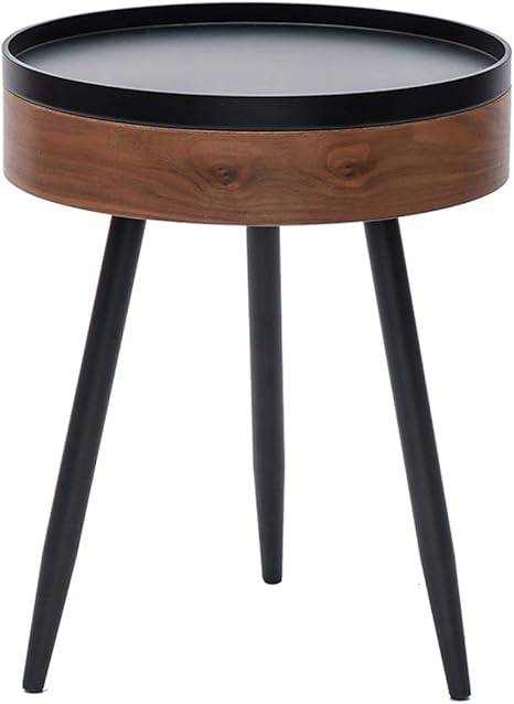 Lxtx Tray Sofa Table Storage Cylinder With Large Capacity Triangular Holder Made Of Carbon Steel Modern Simplicity Living Room Small Coffee Table Bedroom Bedside Table Amazon De Kuche Haushalt