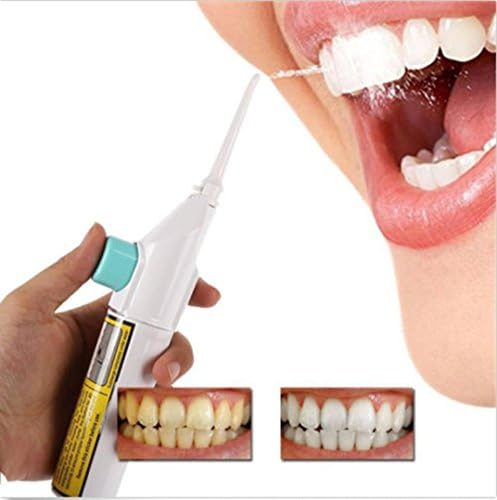 UPXIANG Portable Water Flosser, Cordless Oral Irrigator Water Jet Floss Dental Teeth Cleaning No Charging