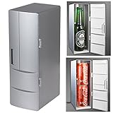 Allnice Heat and cold Dual-use Portable Mini USB PC Refrigerator Fridge Cooler and Warmer Beverage Drink Cans Freezer Cool Gadget for Home - Plug and Play
