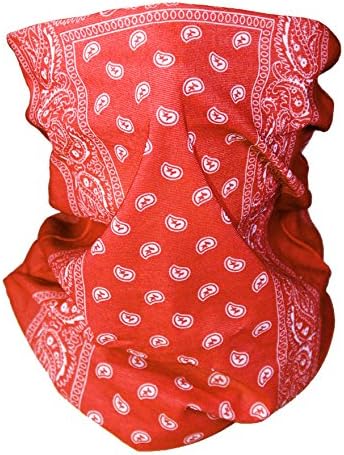 Upparel Automotive Gear Balaclavas Seamless Face Mask Bandanas (One Size, Coral)
