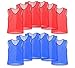 Unlimited Potential Nylon Mesh Scrimmage Team Practice Vests Pinnies Jerseys for Children Youth Sports Basketball, Soccer, Football, Volleyball (6 Red / 6 Blue, Youth)