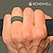 BONDWELL Silicone Wedding Ring for Men (Olive) Safe, Durable Mens Rubber Wedding Band for Active Athletic Male Life, Military, Fitness, Work & Workout (Size 10)