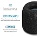 Comply Comfort Plus Tsx-200 Memory Foam Earphone Tips, Noise Reducing Replacement Earbud Tips, Secure Fit (Small, 3 Pairs), Black, Model: 29-20111-11
