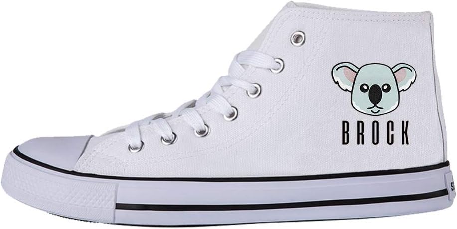 Unisex Colby Sam XPLR Koala Brock High Top Canvas Sports Sneaker Casual Trainers Shoes