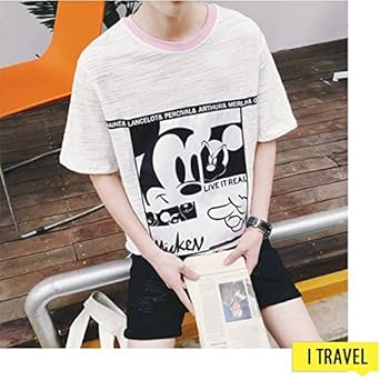 Amazon ペアルック カップル ペアルック Tシャツ 半袖 Tシャツ