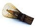 HARU MATCHA - Complete Matcha Tea Ceremony Gift Set (Black) - Matcha Chawan Bowl, Bamboo Scoop (Chashaku), Bamboo Whisk (100 tate) and Whisk Holder