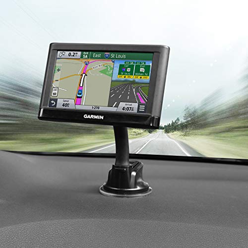 GPS Suction Cup Mount for Garmin [5 Inch Gooseneck Arm], Replacement GPS Dash Dashboard Windshield Window Car Holder for Garmin Nuvi Dezl Drive Drivesmart Zumo Driveassist DriveLuxe StreetPilot RV - Thumbnail 2