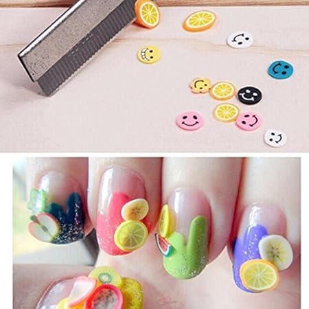 Amazon 女性のネイルアートマニキュア3 Dソフトネイル陶器類装飾シート Esst ビューティー 通販