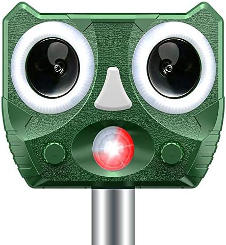 Beauflw 進化版 猫よけ 動物撃退器 猫撃退 超音波 ネコよけ 害獣撃退 ソーラー 猫退治 Usb充電 猫よけグッズランキング 鳥害対策 犬除け ネズミ除け ネコ避け 鳥よけ 畑 庭園 キャンプ場保護