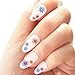 TOOGOO(R) 50 Sheets MIX Finger Toe Nail Art Decoration Flower Sticker Decal DIY