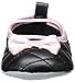 Luvable Friends Unisex Baby Crib Shoes, Black Mary Jane, 6-12 Months