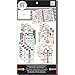 me & my BIG ideas Sticker Value Pack - The Happy Planner Scrapbooking Supplies - Productivity Theme - Multi-Color & Gold Foil - Great for Projects, Scrapbooks & Albums - 30 Sheets, 985 Stickers Total