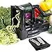 U.S. Kitchen Supply Spiral Master Vegetable Cutter with 5 Versatile Stainless Steel Slicer Blades and Blade Case - Durable, Innovative, Safe - Make Spiral Veggie Pasta, Spaghetti - Cut Fruit