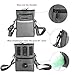 Cos2be Updated Version Pet Treat Pouch for Training-Carries Treats & Toys Poop Bag Dispenser-Built-in Poop Bag Dispenser-3 Ways to Wear-Reflective Adjustable Straps