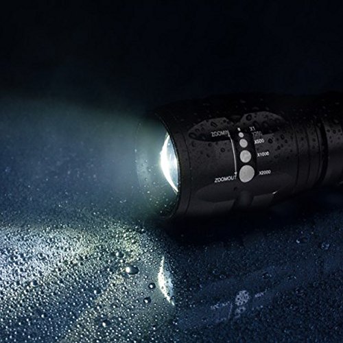 Best Tactical Flashlights 2021 Hunting Lights Adjustable Beam 1200 LM 250 M Single 1 Mode Picatinny Rail Mountable Tac Light Pressure Switch Weapon Mount for Law Enforcement Tactical Home Defense