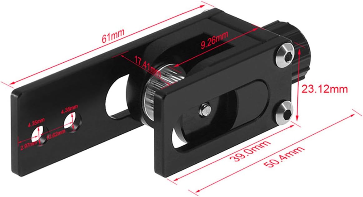 DEVMO 3D Printer Ender 3 Parts Upgrade 2020 Profile X-axis Synchronous Belt Stretch Straighten Tensioner for CR-10 10S Ender-3 Accessories: Computers & Accessories