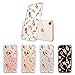 iPhone 8 Case, iPhone 7 Case, MOSNOVO Fashion Koi Fish Printed Clear Design Transparent Plastic Hard Back Case with TPU Bumper Protective Case Cover for iPhone 7 / iPhone 8