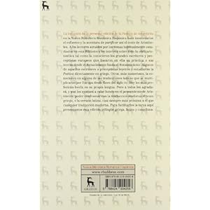 Poética de Aristóteles / Aristotle's Poetics (Spanish Edition)
