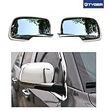 Fit 09-14 Dodge Journey Chrome ABS Full Mirror Covers