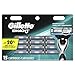 Gillette Mach3 Men's Razor Blades, 15 Blade Refills