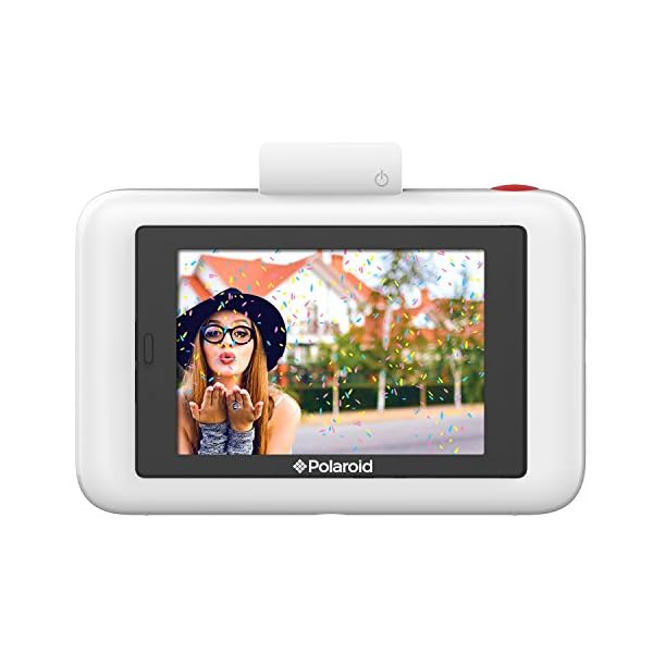 Polaroid-Schnappschuss-Sofortdruck-Digitalkamera mit LCD-Display (Weiß) mit Zink Zero Ink Drucktechnologie – Bild 3