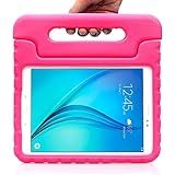 Samsung Galaxy Tab A 9.7 Case - i-Blason ArmorBox Kido Series Light Weight Super Protection Convertible Stand Cover Case 2015 Release (Pink)