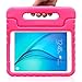 Samsung Galaxy Tab A 9.7 Case - i-Blason ArmorBox Kido Series Light Weight Super Protection Convertible Stand Cover Case 2015 Release (Pink)